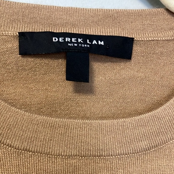 Derek Lam tan camel cashmere silk blend sleeveless top - Picture 2 of 4